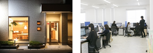 岡崎本社内観